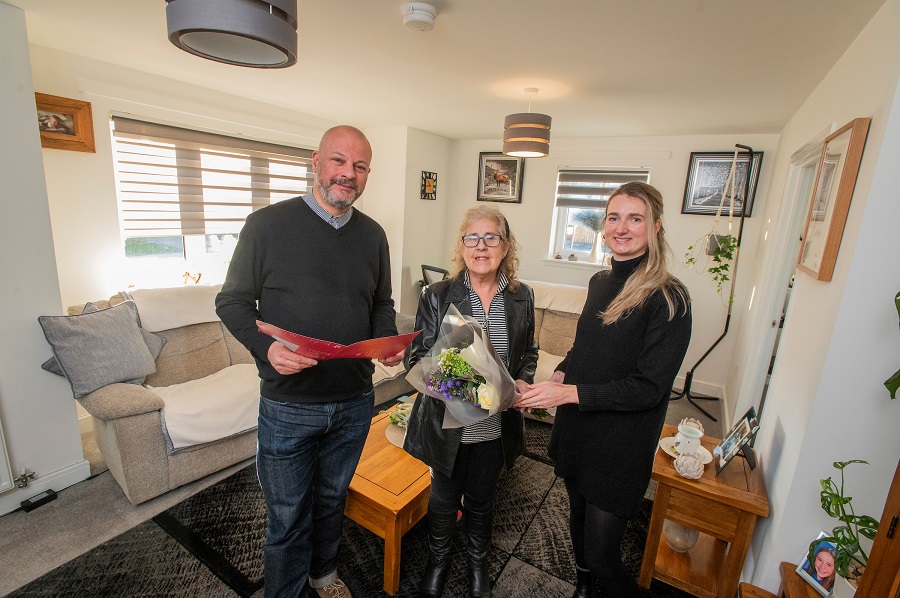 Development of 56 homes for social rent completed in Bilston Scottish